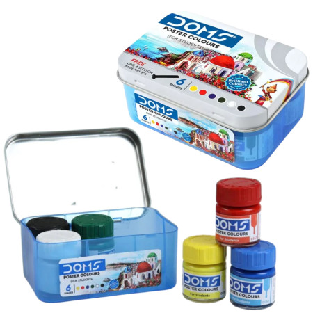 Doms Poster Colours 6 Shades